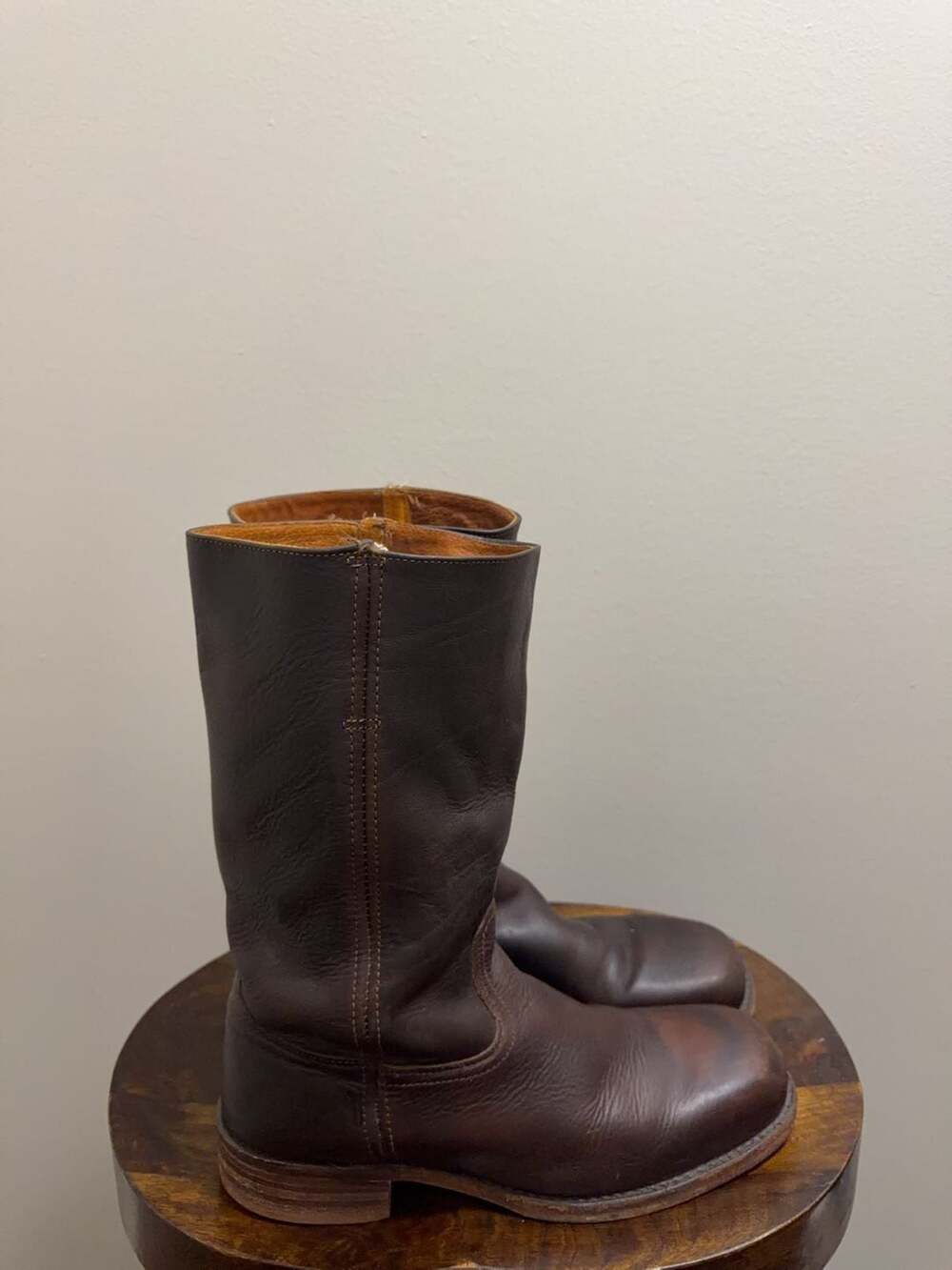 Frye Gaucho Campus Leather Boots - Picture 4 of 7